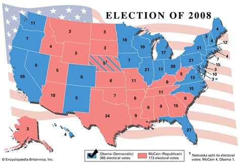 Presidential Election Results and Electoral Map .